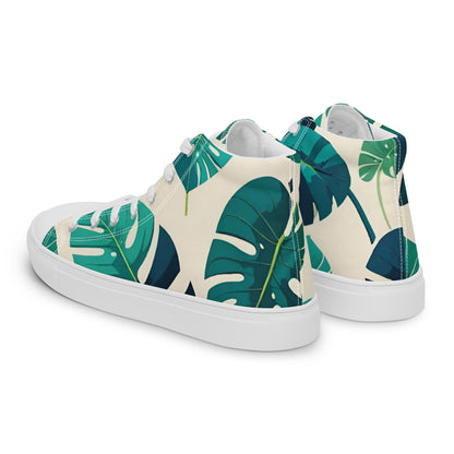 Women’s high top canvas shoes