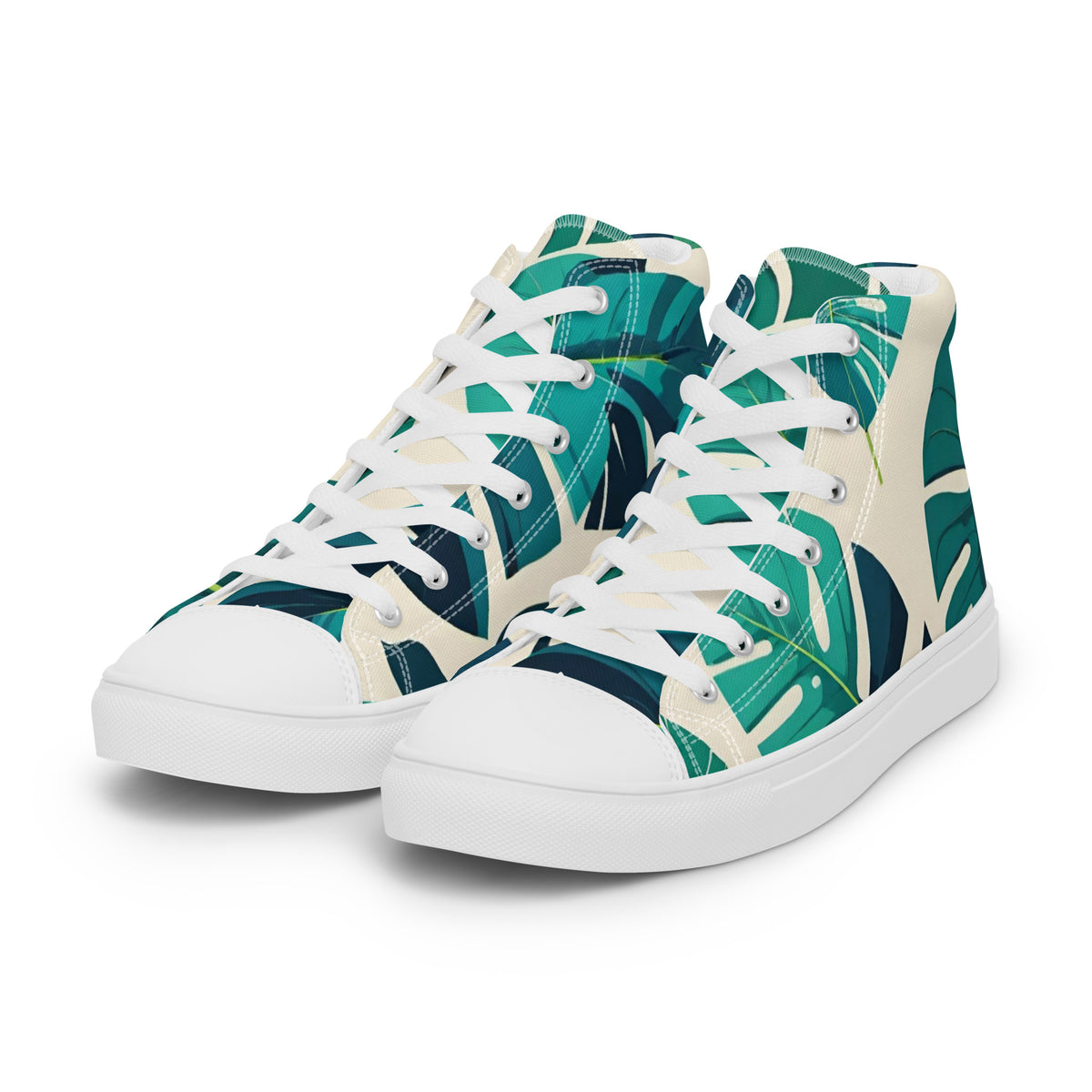 Women’s high top canvas shoes