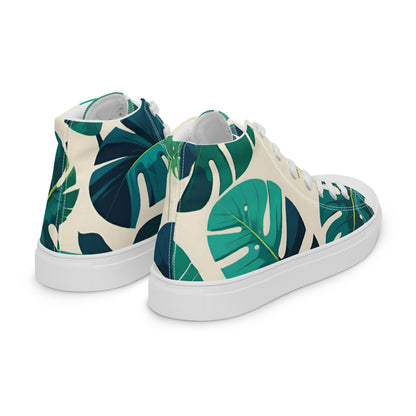 Women’s high top canvas shoes